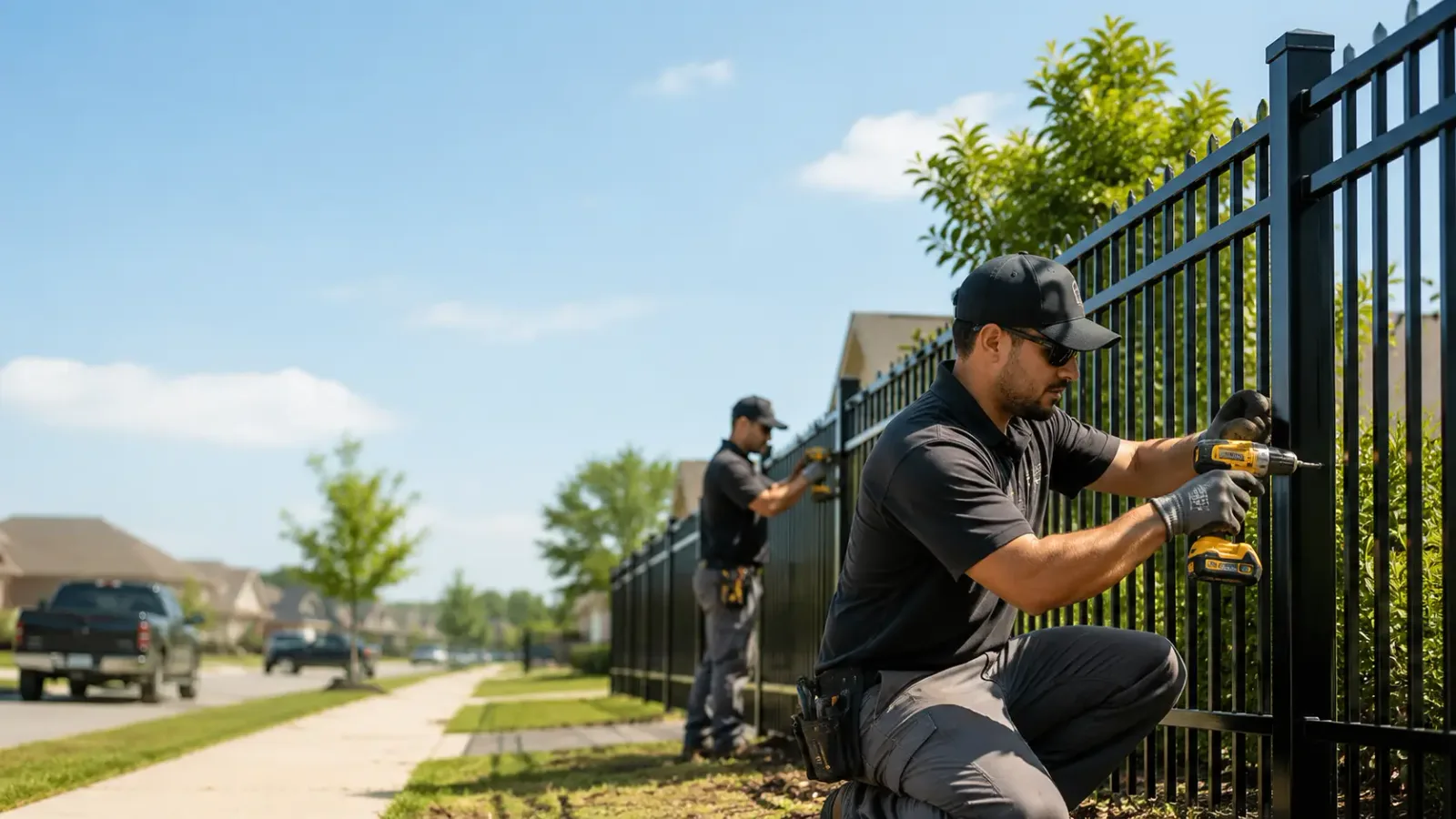 Metal Fence Installation in Elco, PA
